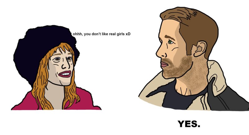 Мем да бородатый мужчина