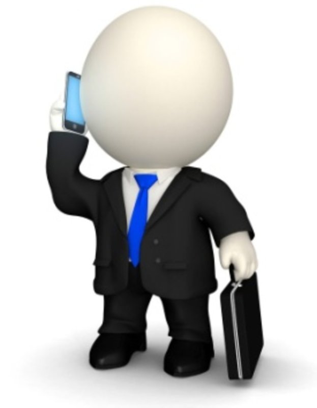 Человечек в костюме