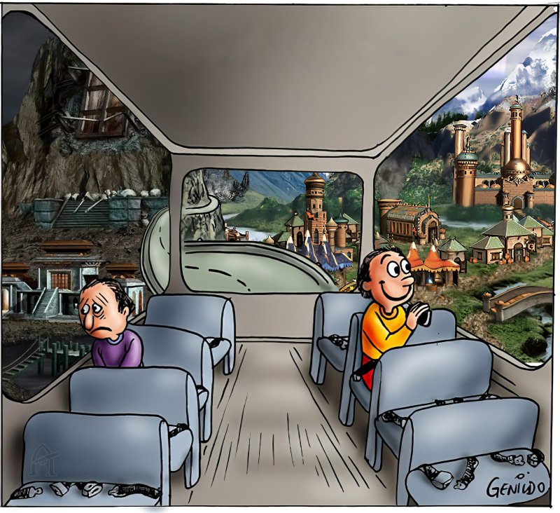 Грустный чел в автобусе