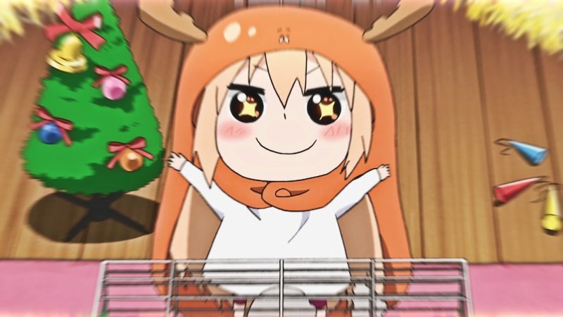 Аниме новый год сестренка Умару