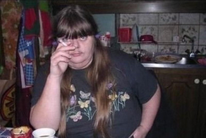 Девочка с косой страшная