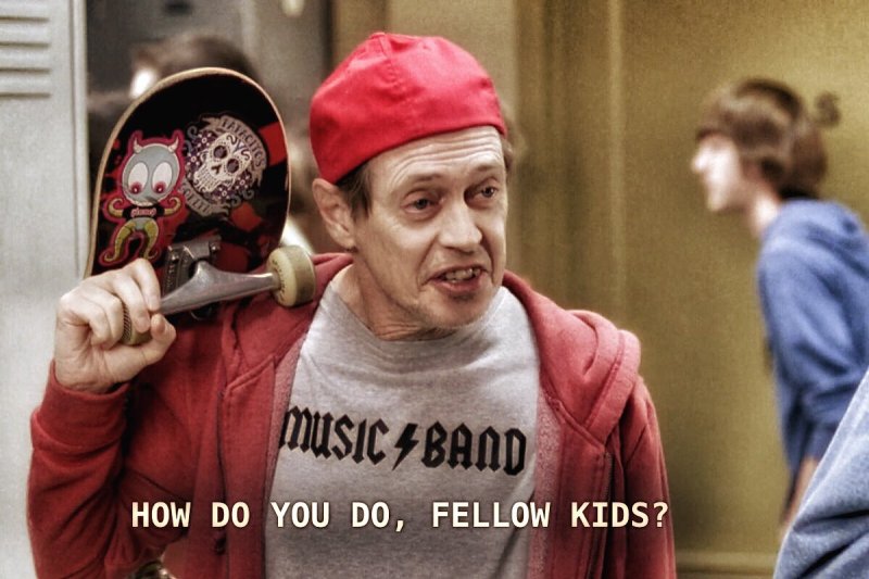 Стив Бушеми hello fellow Kids