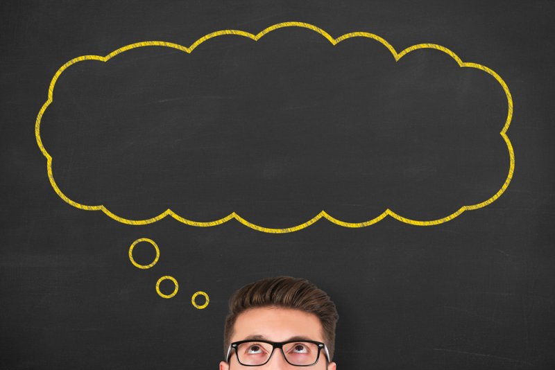 Человек на облаке