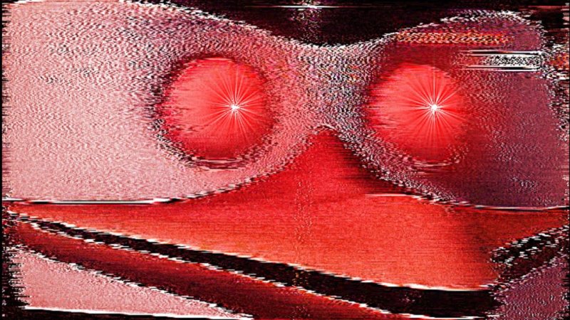 Красные светящиеся глаза Мем