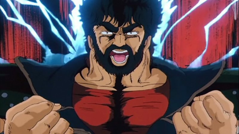 Кулак полярной звезды аниме 1986