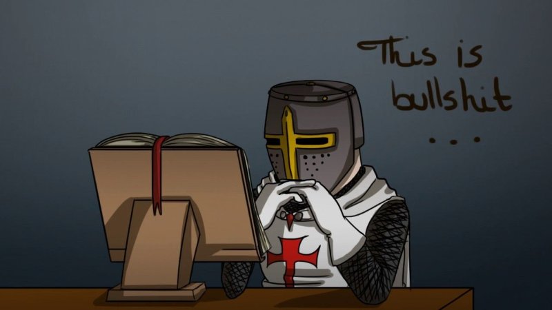 Рыцарь Крестоносец Deus Vult