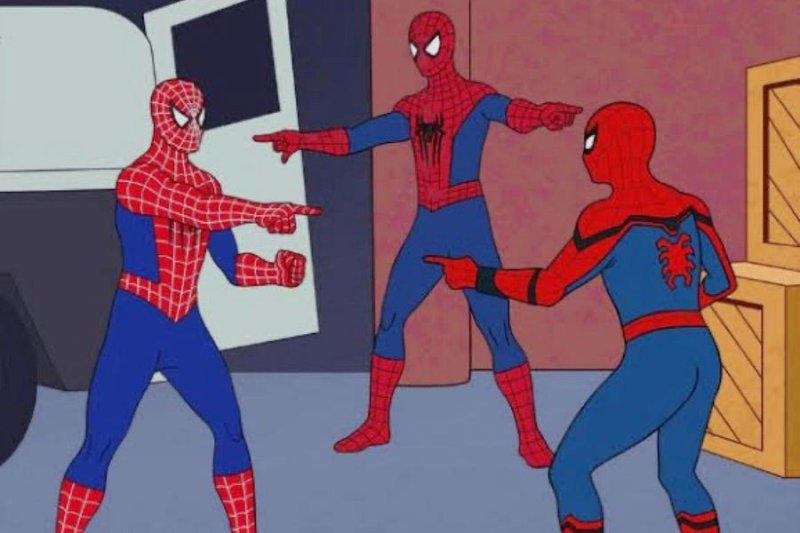 Человек паук Мем