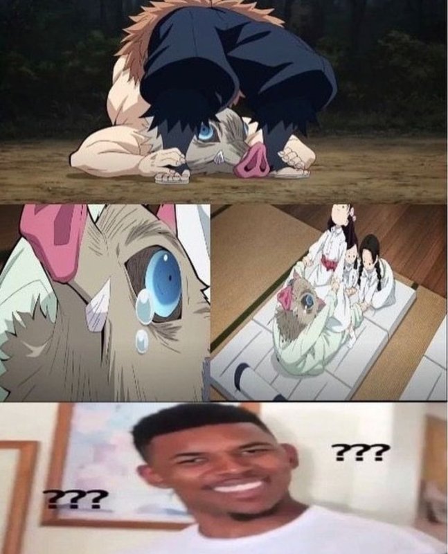 Мемные моменты из аниме