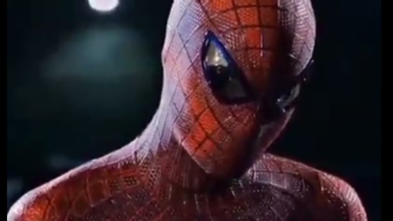 Гифка человек паук кивает