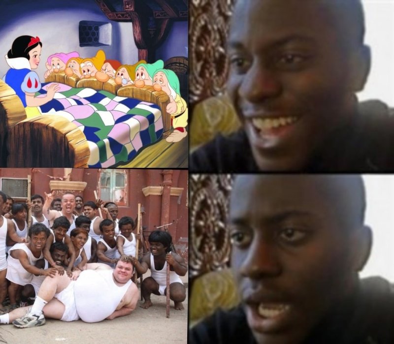 Меп семь негров и Белоснежка