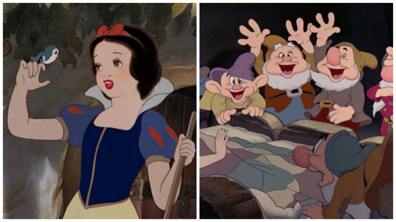 Белоснежка и 7 гномов Уолт Дисней