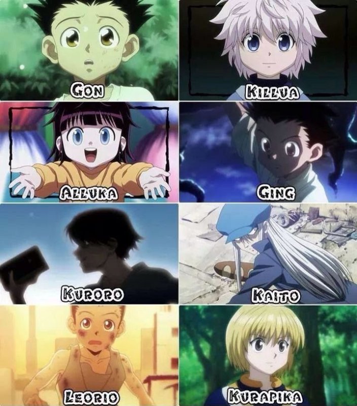 Аниме мемы Хантер х Хантер