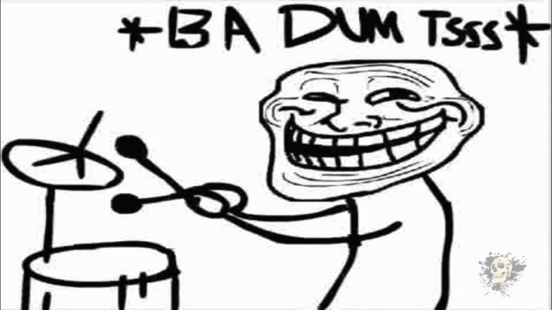 Шутка барабаны