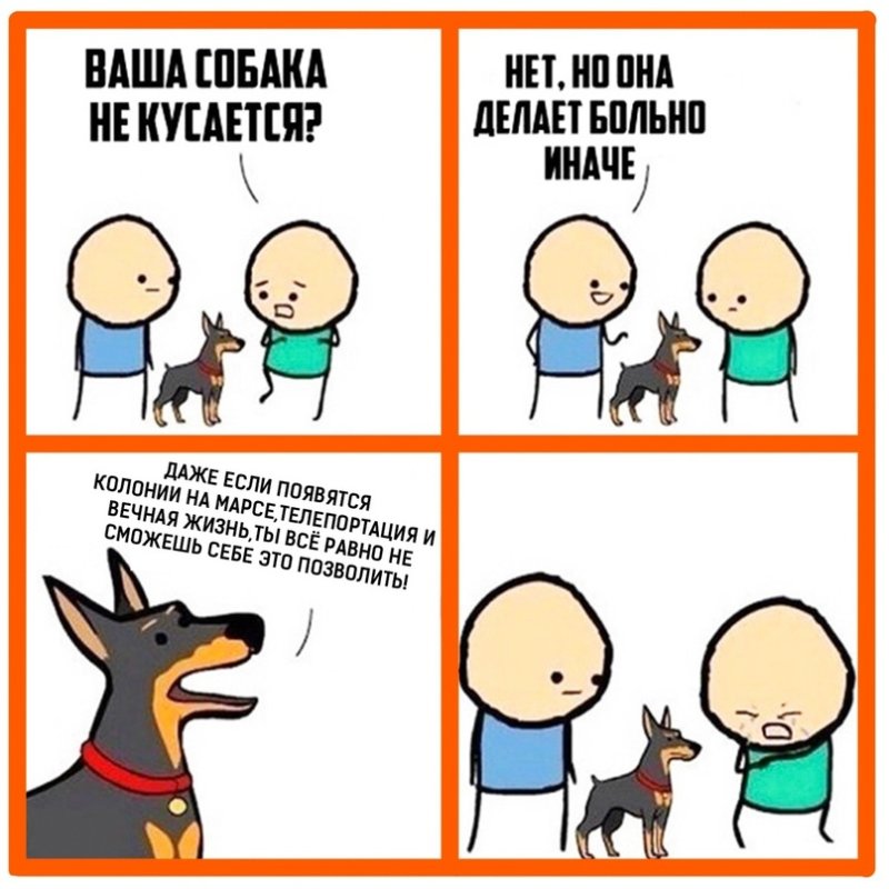 А собака кусается Мем