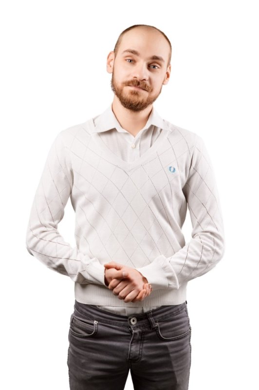 Мем парень в рубашке