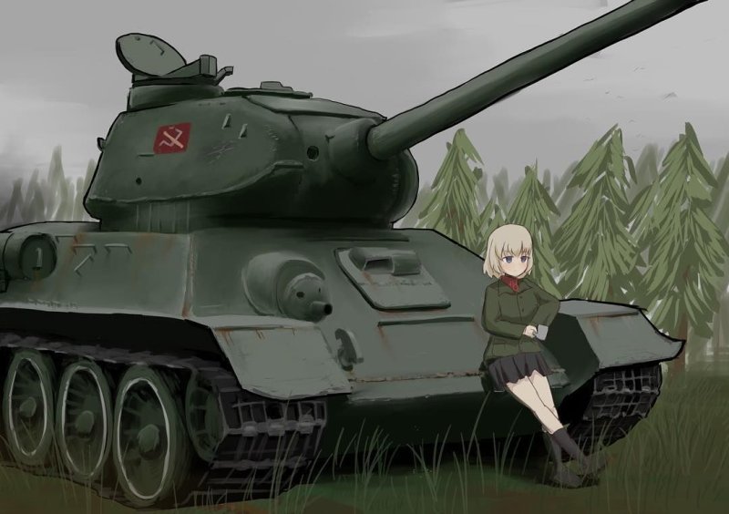 Girls und Panzer т-34