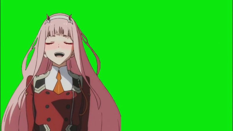 Zero two хромакей