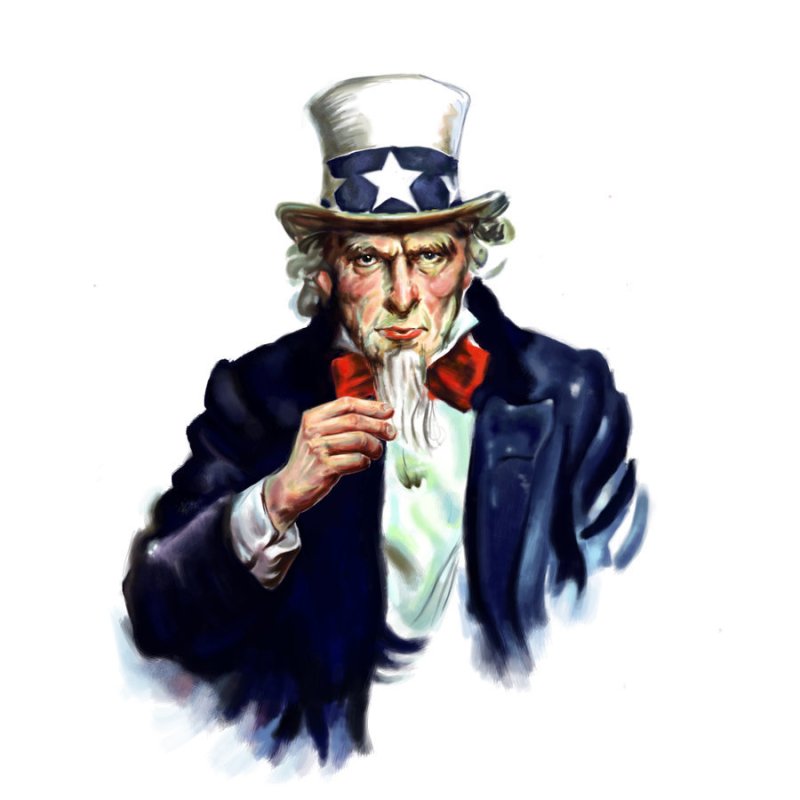 Джефферсон Дэвис дядя Сэм