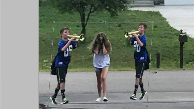 Trumpet boy