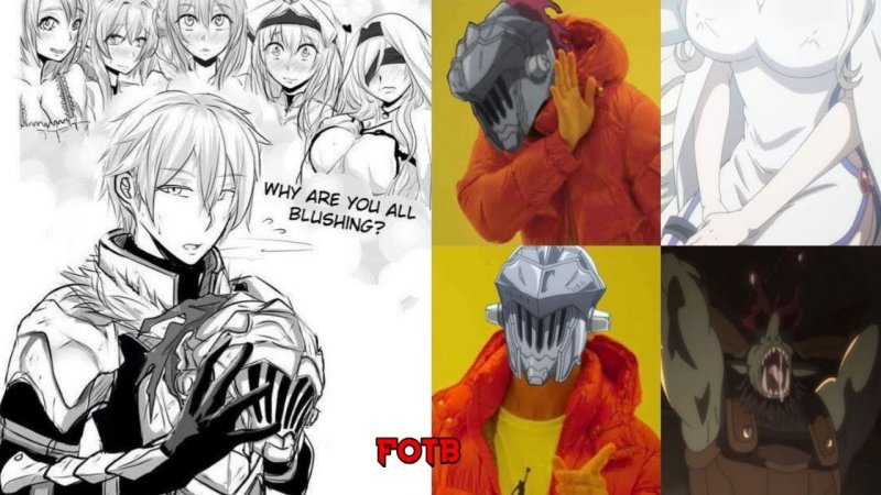 Аниме убийца гоблинов мемы