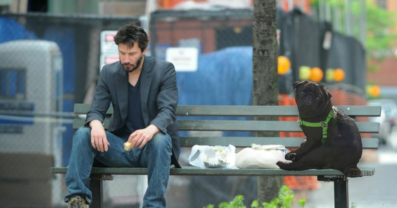 Унылый Киану Ривз