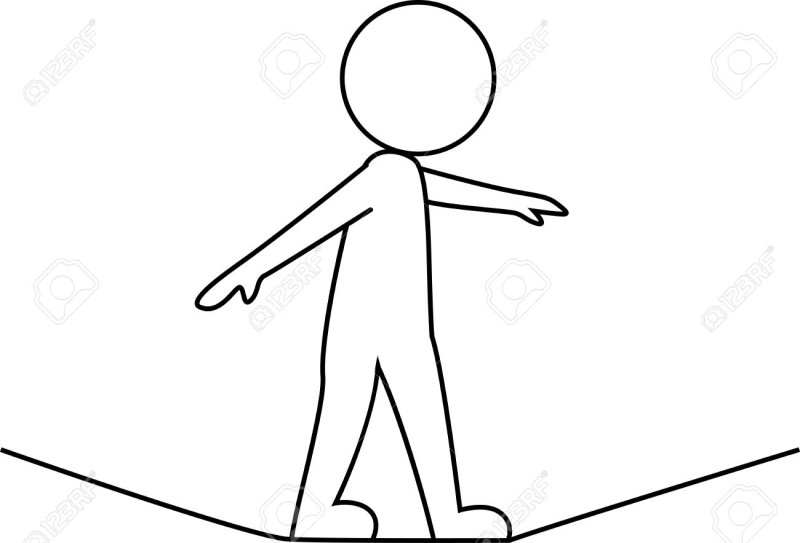 Канат белые человечки