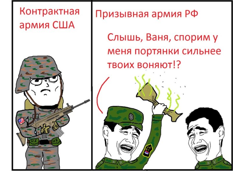Мемы про армию