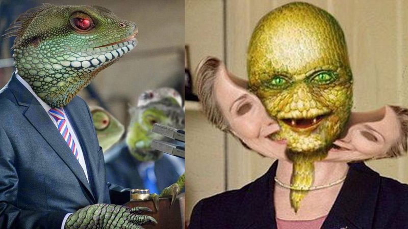 Сериал визитеры рептилоиды