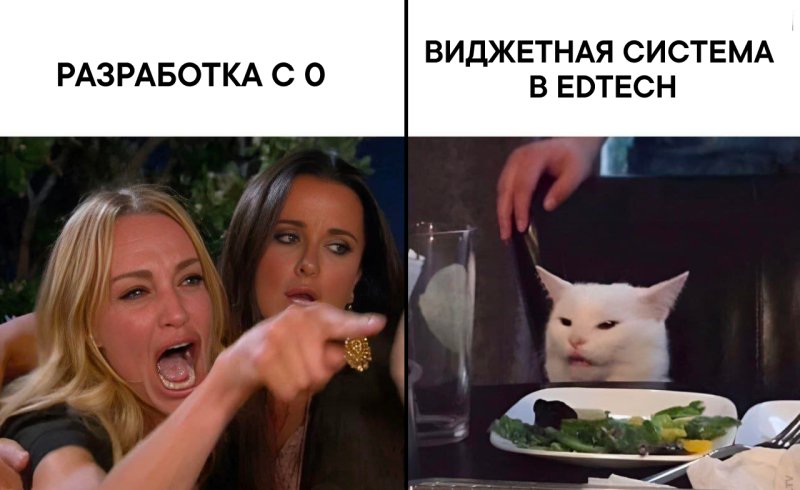 Мемы с котом за столом и девушками