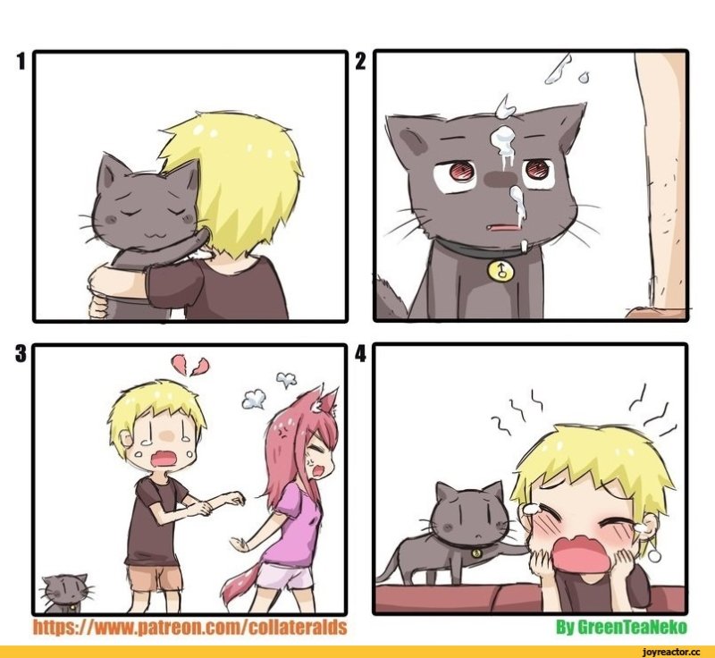 Комиксы Green Tea Neko цензуры