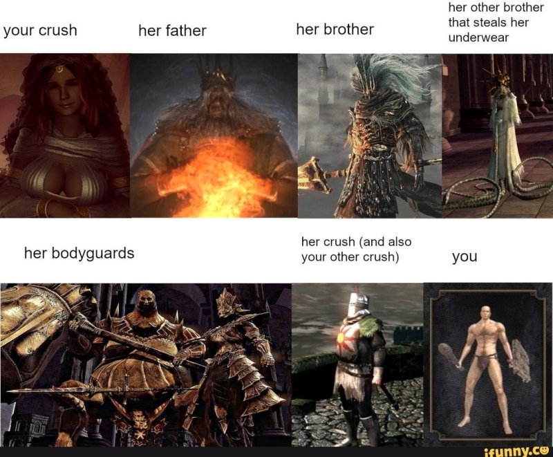 Мемы про Demon Souls