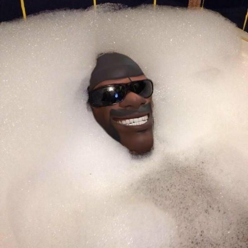 Негр с очками