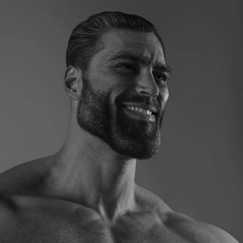 Эрнест Халимов gigachad Мем