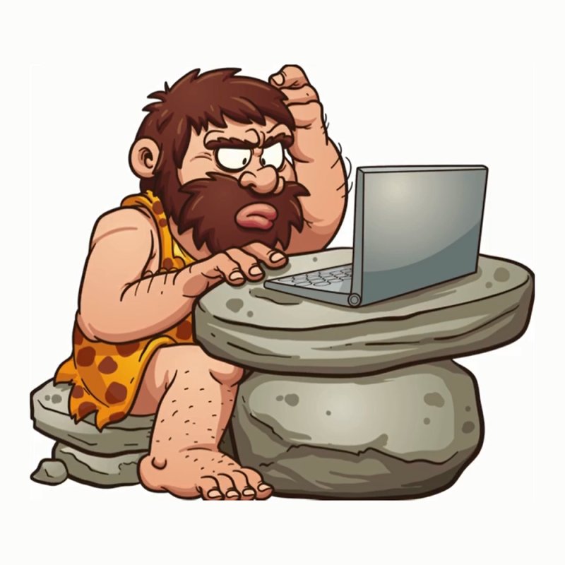 Неандерталец и компьютер