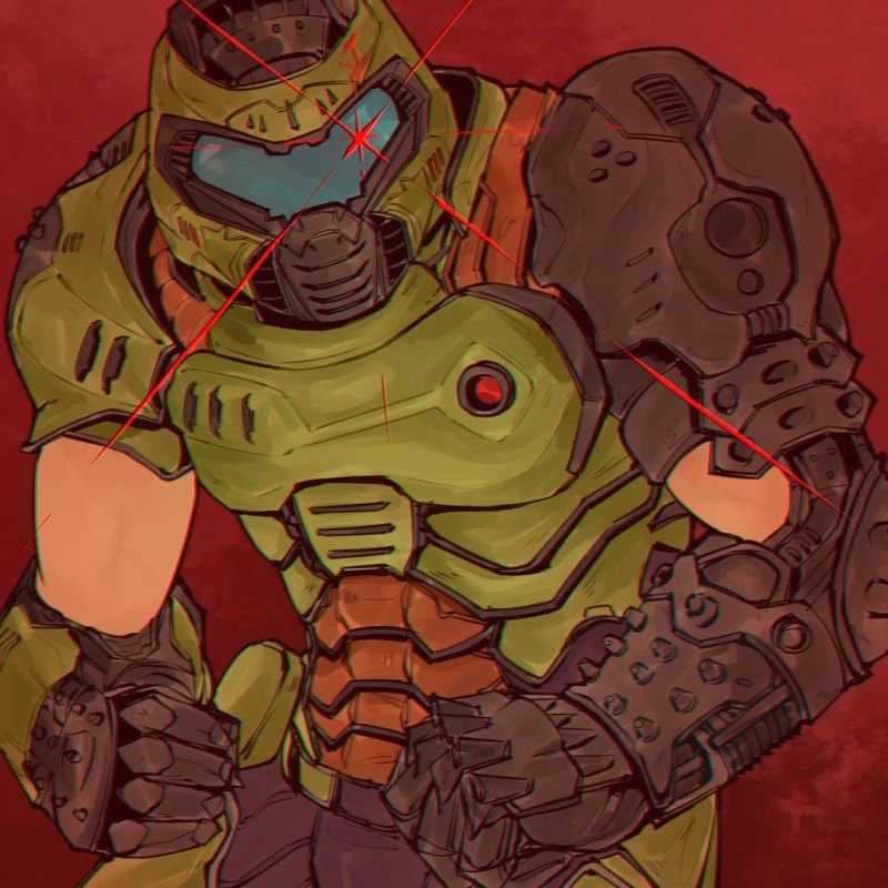 Doom 2016 Doomguy