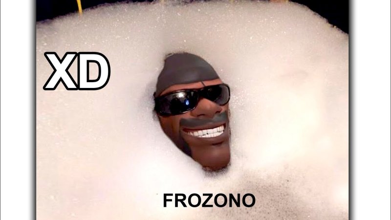 Негр в снегу