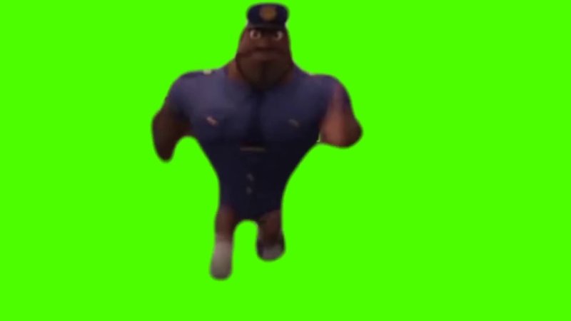 Полицейский Green Screen