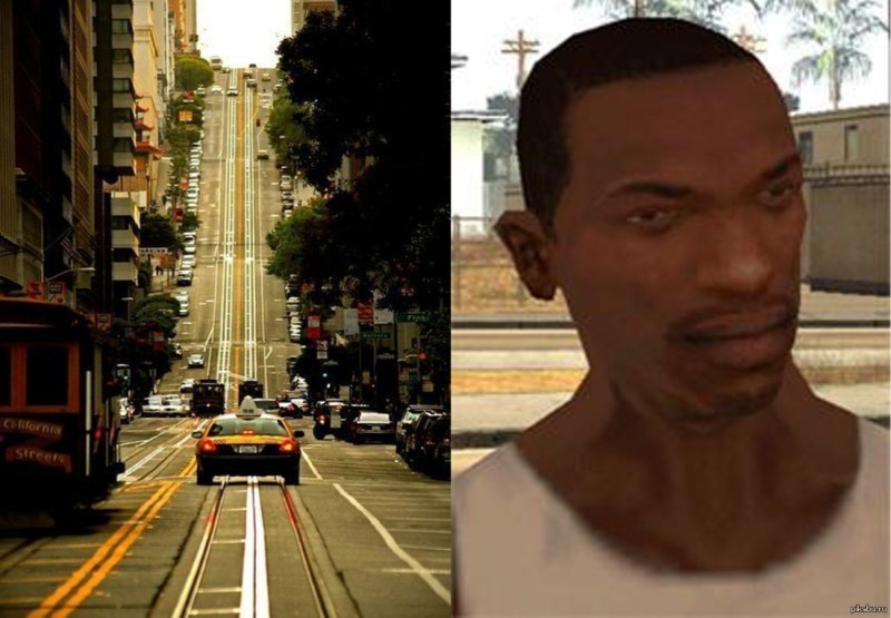 Карл Джонсон Сиджей ГТА