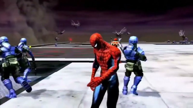 Spider man web of Shadows gif