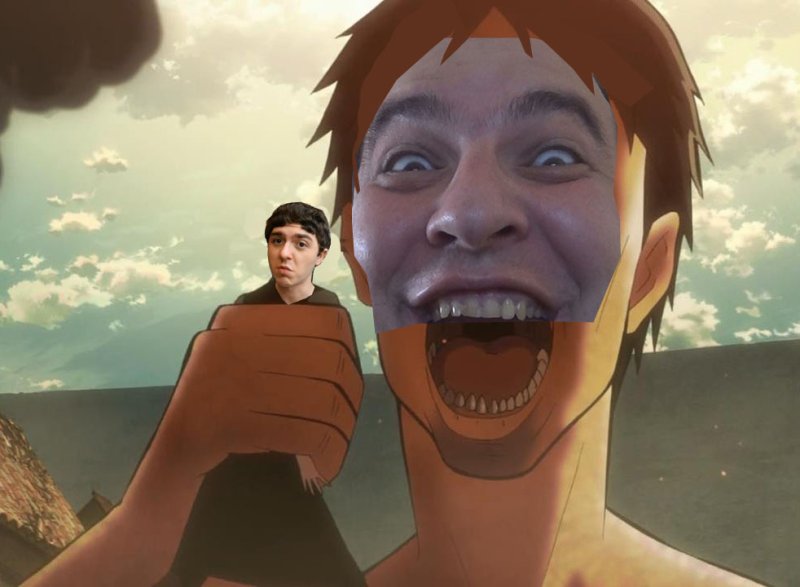 С аниме титаны