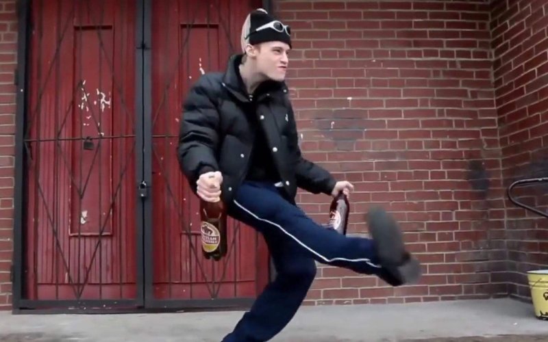 Штаны адидас гопник