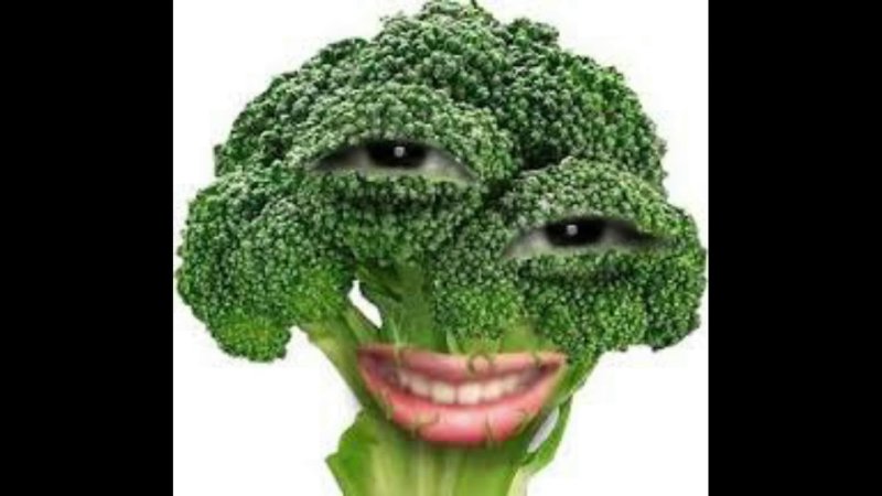 Брокколи смешные