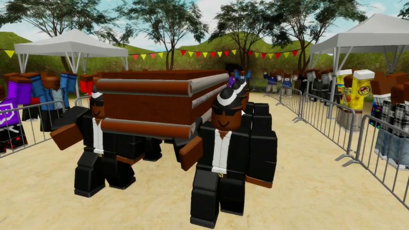 Гроб в РОБЛОКСЕ