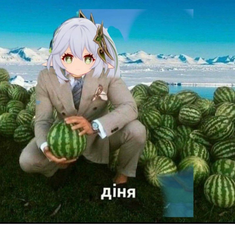 Диня Андрей Малахов с арбузом