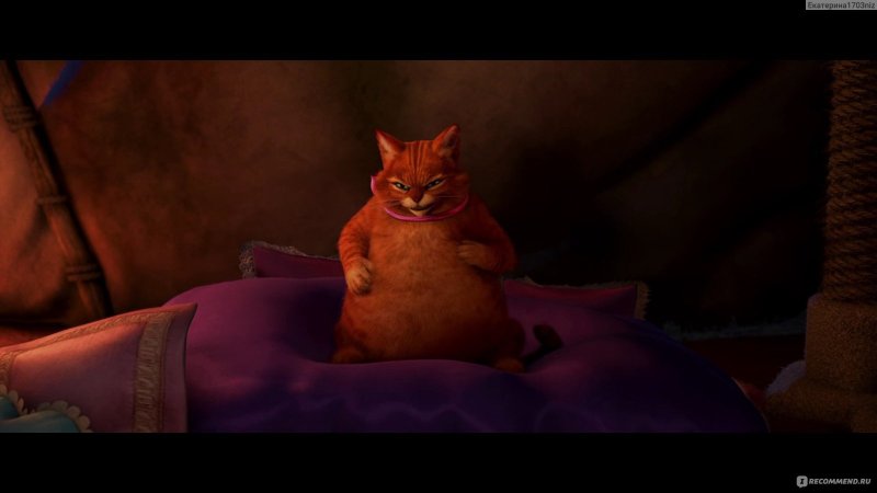 Кот в сапогах мультфильм Шрек