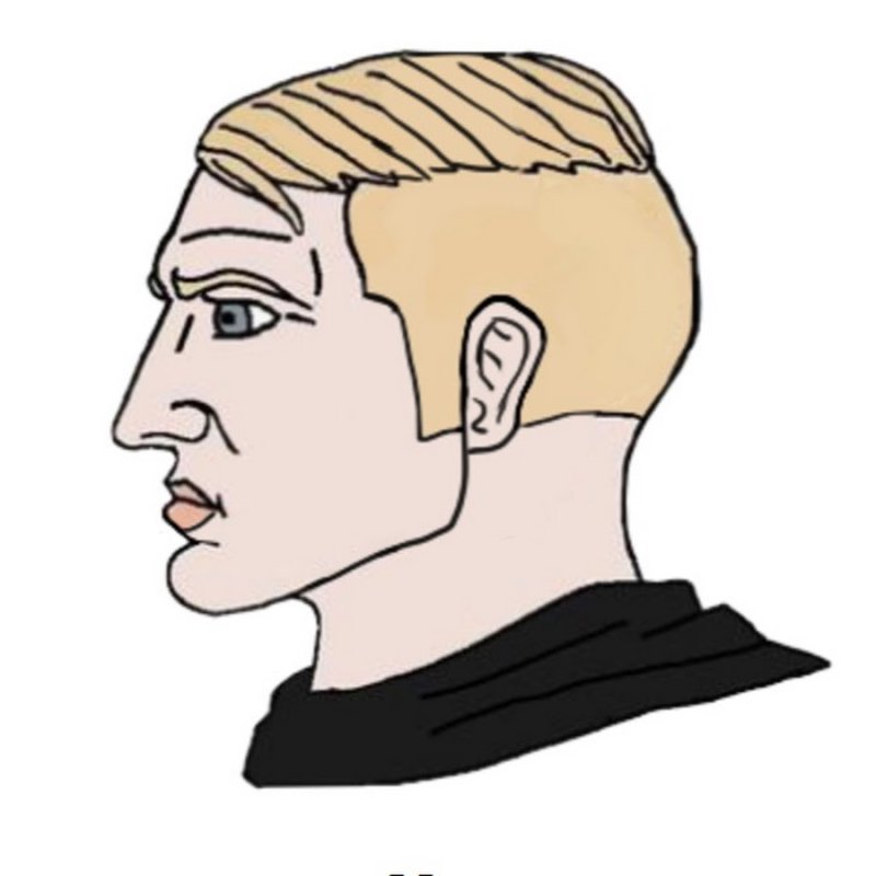 Nordic Chad без бороды