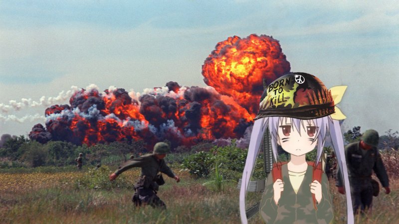 Вьетнам война флешбеки Напалм