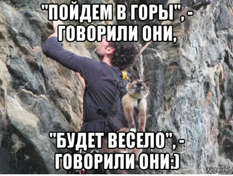 Приколы про горы