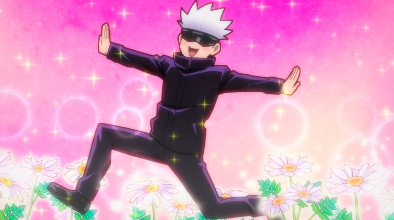 Магическая битва Годжо Сатору на аву