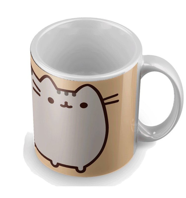 Кот рисунок на кружку